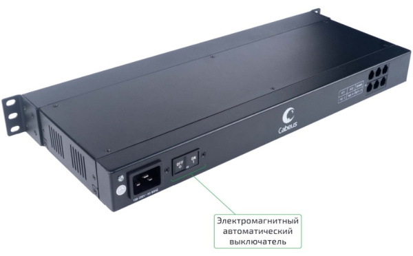 фото Блок розеток  Cabeus SMART-PDU-C20-8C13-CM