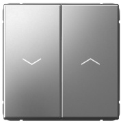 фото Выключатель двухклавишный Systeme Electric GAL000919S