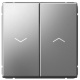 фото Выключатель двухклавишный  Systeme Electric GAL000919S в Красноярске