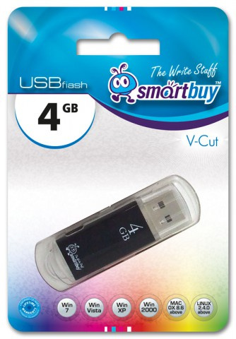 фото Накопитель USB 2.0 4GB SmartBuy SB4GBVC-K в Челябинске