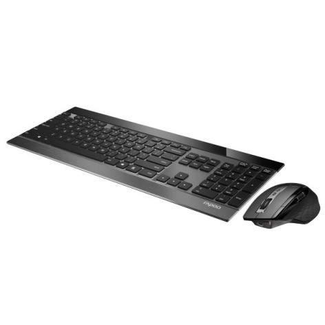 фото Клавиатура и мышь Wireless Rapoo 9900M в Омске