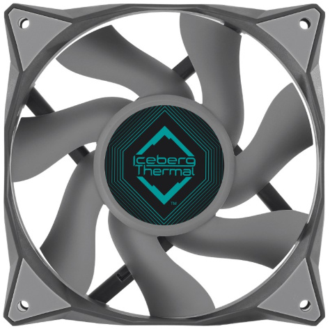 фото Вентилятор для корпуса Iceberg Thermal IceGALE 140mm GRAY в Самаре