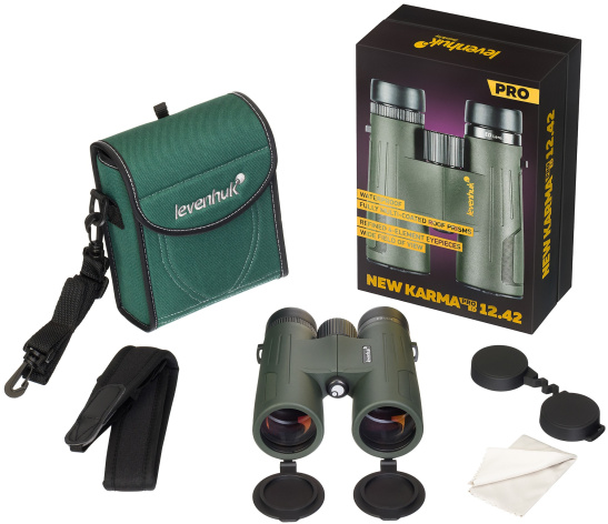 фото Бинокль  Levenhuk New Karma PRO ED 12x42 в Санкт-Петербургe