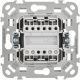 фото Выключатель двухклавишный  IEK FI-V20-0-10-1-K37