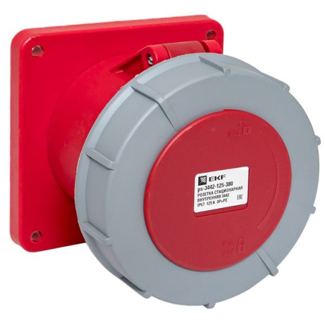 фото Розетка стационарная внутренняя EKF ps-3442-125-380 в Казани