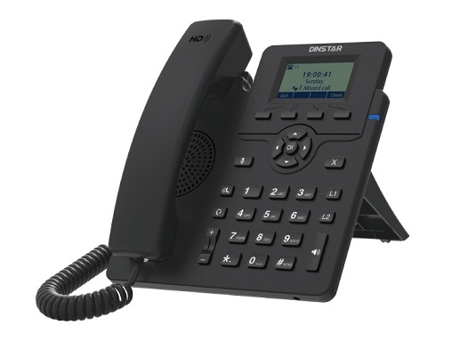 

Телефон VoiceIP Dinstar C60SP 2xEthernet 10/100, LCD 132x64, 2 аккаунта SIP, G722, Opus, порт для гарнитуры, POE, C60SP