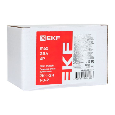 фото Переключатель кулачковый  EKF pk-1-24-25-65 в Самаре