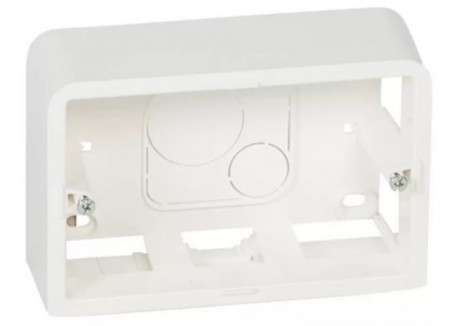 

Коробка Legrand 80289 накладная, 3М, глубина 40 мм, белая, 80289