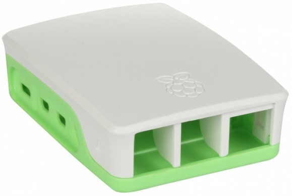 

Корпус Qumo RS031 ABS Plastic case for Raspberry Pi 4 White+Green, RS031