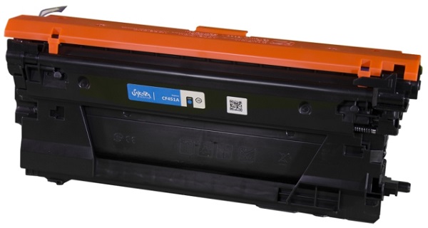 

Картридж Sakura SACF451A (HP 655A) для HP Color LaserJet JetIntelligence M652/M653, MFP M681/MFP M682, голубой, 10500к., SACF451A