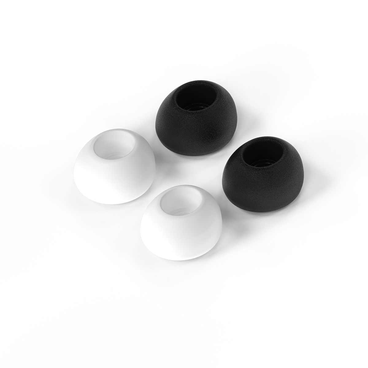 

Амбушюр Lyambda E-PRO-M комплект для Apple AirPods Pro, белые/черные, E-PRO-M