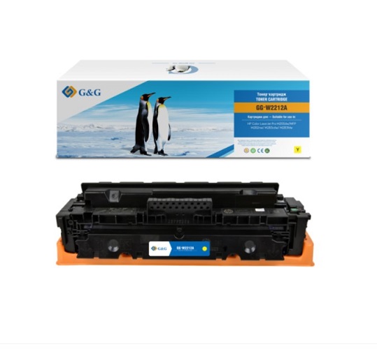 

Картридж GG-W2212A Cartridge G&G for HP CLJ Pro M255dw/M282nw/M283cdw/M283fdw, with chip (1250), GG-W2212A