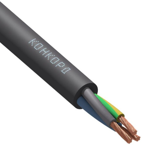 Изображение товара Кабель Конкорд КГтп-ХЛ 3х2.5 380/660-3 100м для электрооборудования
