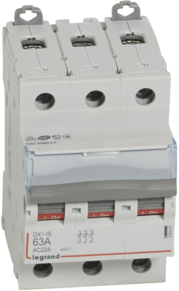 Изображение товара Выключатель-разъединитель Legrand 406461 400 В 63 А надежный разрыв цепи