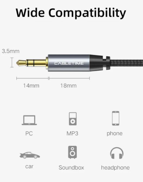 фото Кабель CABLETIME CF10H