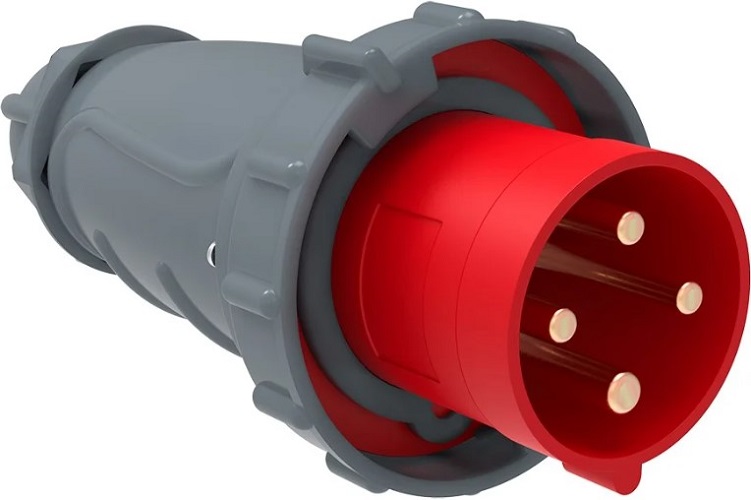 

Вилка переносная IEK PSN02-063-4 MAGNUM ССИ-034 63А-6ч 380В 3P+PE IP67, PSN02-063-4