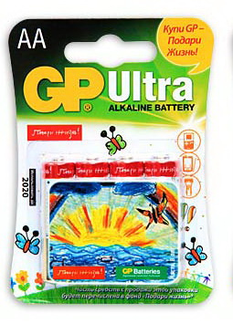 фото Батарейка  GP Ultra Alkaline 15AU LR6 в Омске