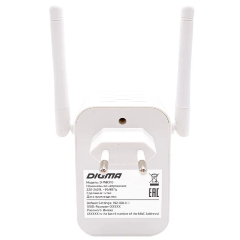 фото Повторитель  Digma D-WR310 в Омске