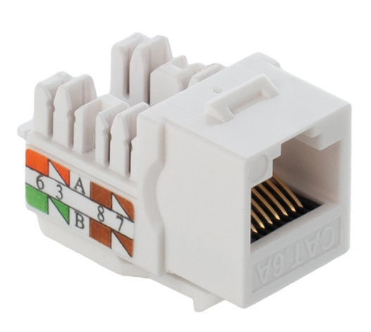 фото Модуль Keystone RJ45 UTP Filum FL-KJ-U6A-WT-90 в Уфе