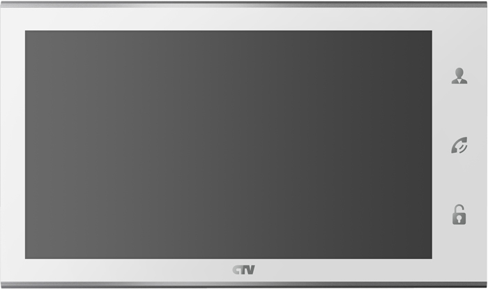 

Монитор CTV CTV-M4106AHD видеодомофона, с экраном с технологией Touch Screen для управления OSD, стеклянная сенсорная панель управления "Easy Buttons", CTV-M4106AHD