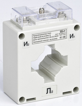 

Трансформатор тока DEKraft 50107DEK ТШП-0,66 0,5S 300/5 5ВА, диаметр 40мм, 50107DEK