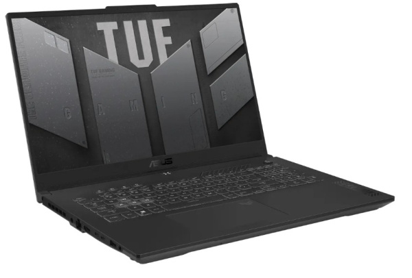 фото Ноутбук ASUS TUF A16 FA607NUQ-RL024 16" (AMD Ryzen 7, 32Гб DDR5, SSD 512 Гб, GeForce RTX 4050, Без ОС) Серый [90NR0QF3-M001T0/32]