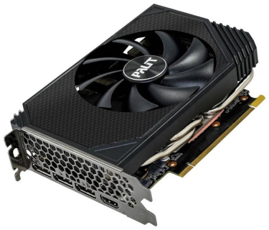 фото Видеокарта Palit GeForce RTX 3050 StormX (NE63050018P1-1070F) в Уфе