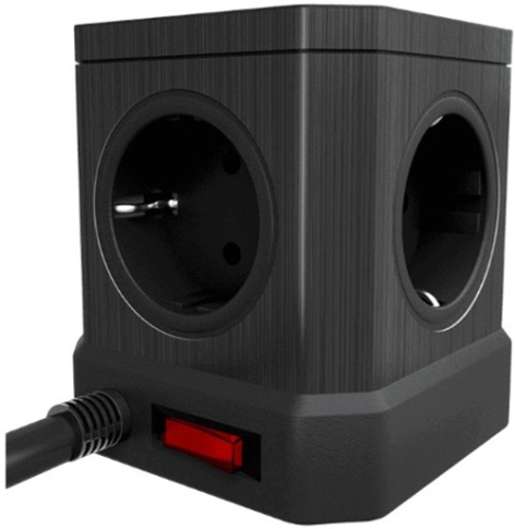 фото Сетевой фильтр AGNI TP-VE4U5E-C-2m-black в Челябинске