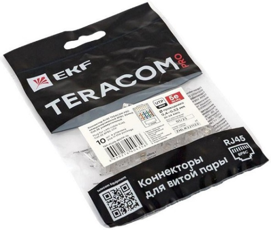 фото Коннектор  EKF TRP-PLUG-5EUTP-10 в Уфе
