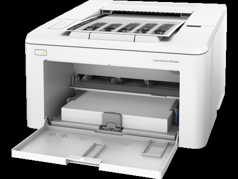 фото Принтер лазерный черно-белый HP LaserJet Pro M203dn