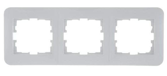 

Рамка Lezard 708-0200-148 Karina Life 3-м горизонт. бел., 708-0200-148
