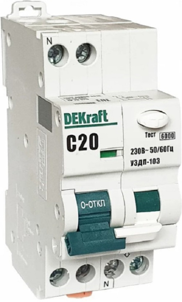Изображение товара Устройство защиты от дугового пробоя DEKraft 19090DEK
