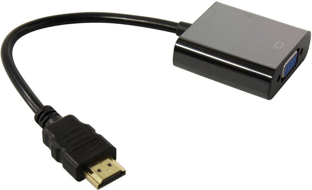 

Кабель-переходник HDMI-VGA Exegate EX-HDMIM-VGAF-0.2 EX294717RUS (19M/15F, 0,2м), EX-HDMIM-VGAF-0.2