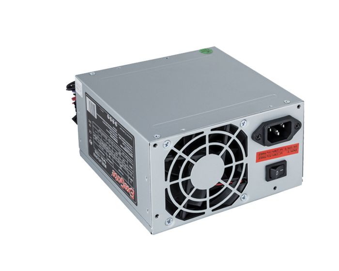

Блок питания ATX Exegate CP450 EX172785RUS 450W, 8cm fan, 24p+4p, 3*SATA, 2*IDE, FDD, CP450