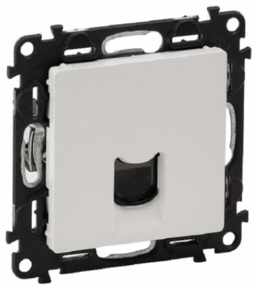 

Розетка Legrand 753438 Valena LIFE DIY, ТЛФ 1-ая (RJ11), белая, 753438