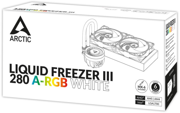 фото Система охлаждения жидкостная ARCTIC Cooling Liquid Freezer III-280 в Казани