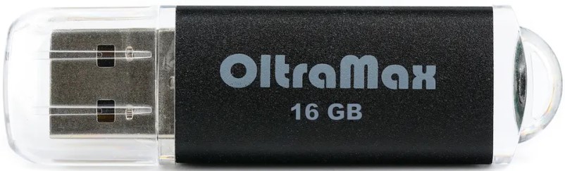 

Накопитель USB 2.0 16GB OltraMax OM016GB30-В 30, чёрный, OM016GB30-В
