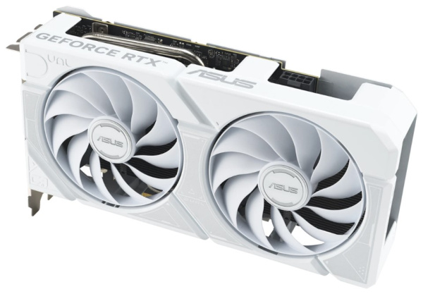 фото Видеокарта ASUS GeForce RTX 5060 TI DUAL WHITE OC (DUAL-RTX5060TI-O16G-WHITE) в Екатеринбурге