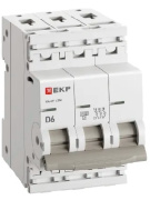 фото Автоматический выключатель EKF M634306D