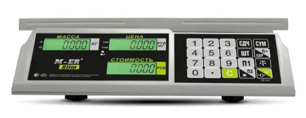 фото Весы  Mercury M-ER 326AC-32.5 LCD в Омске