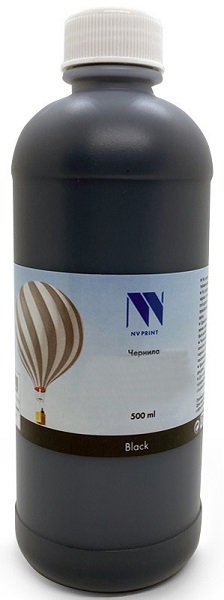

Чернила NVP NV-INK500UBk Black универсальные на водной основе для аппаратов Сanon/Epson/НР/Lexmark (500 ml), NV-INK500UBk