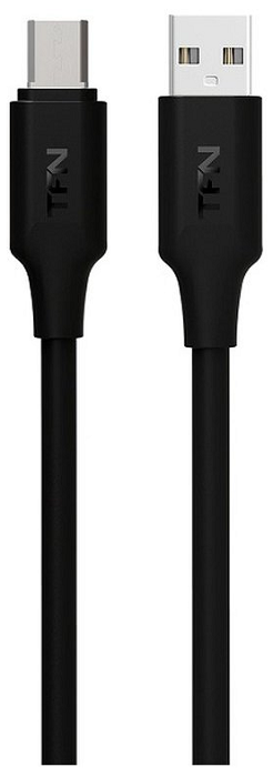 

Кабель интерфейсный TFN TFN-CMICUSB2MBK USB-A/microUSB 2.0m black, TFN-CMICUSB2MBK