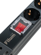фото Блок розеток Filum FL-PDU19-8SCH-PS-C14