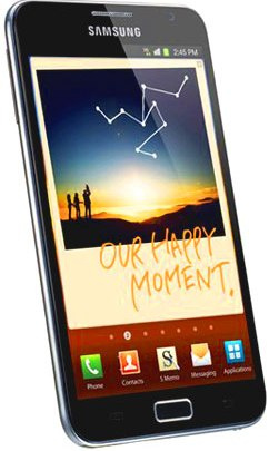 фото   Samsung N7000 Galaxy Note Dark Blue