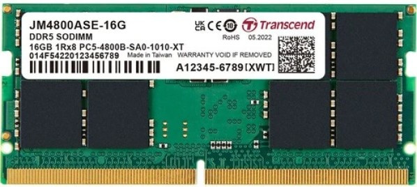 фото Модуль памяти SODIMM DDR5 16GB Transcend JM4800ASE-16G в Омске