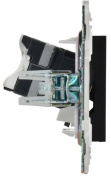 фото Розетка компьютерная IEK SK-K10-1-K02