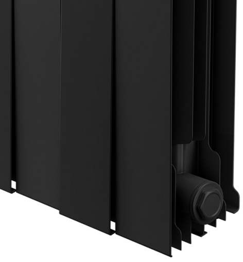фото Радиатор отопления биметаллический Royal Thermo PianoForte 500 x10 секций new/Noir Sable в Волгограде