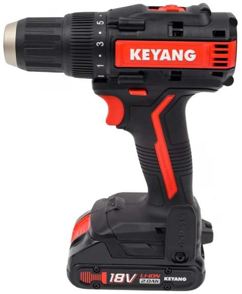 фото Шуруповерт аккумуляторный KEYANG DD18BL-W (Set) в Краснодаре