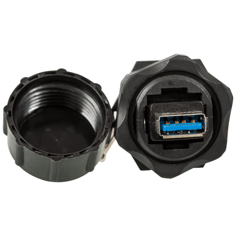 

Модуль Lanmaster LAN-OK-USB30/180-WP индустриальный соединительный USB 3.0, IP67, с крышкой, LAN-OK-USB30/180-WP