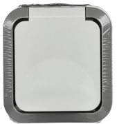 фото Розетка с заземлением IEK TS-R16-16-55-K41